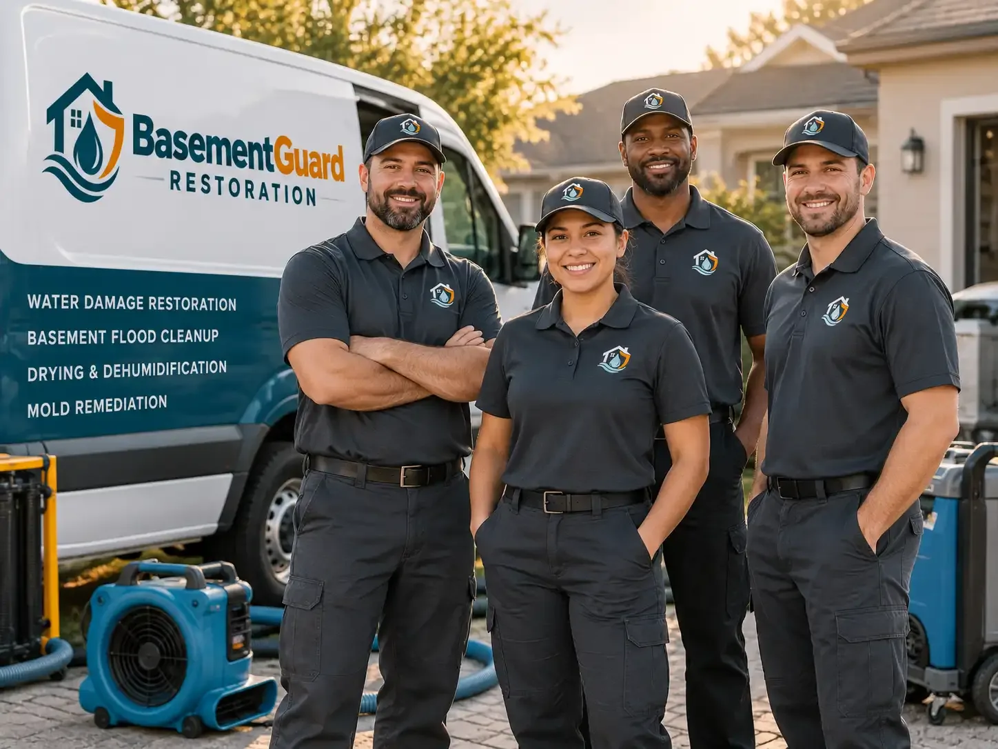 Basement Water Damage Restoration company in Bloomingdale, MI